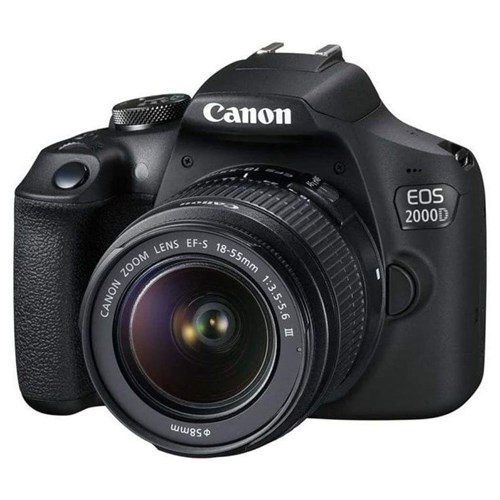 Canon EOS 2000D DSLR Camera with 18-55mm III Lens Kit - Theodist