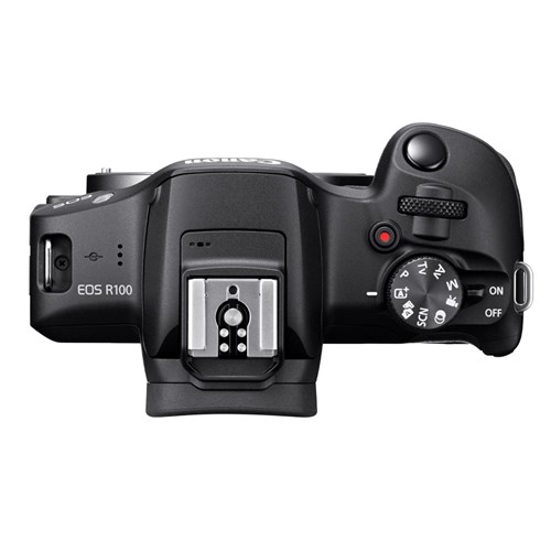 Canon EOS R100 Body with RF-S 18-45mm f/4.5-6.3 IS STM Lens Compact System_4 - Theodist