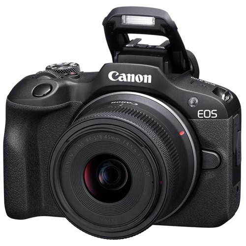 Canon EOS R100 Body Camera with RF-S 18-45mm & RF-S 55-210mm IS STM Dual Lens Kit_1 - Theodist