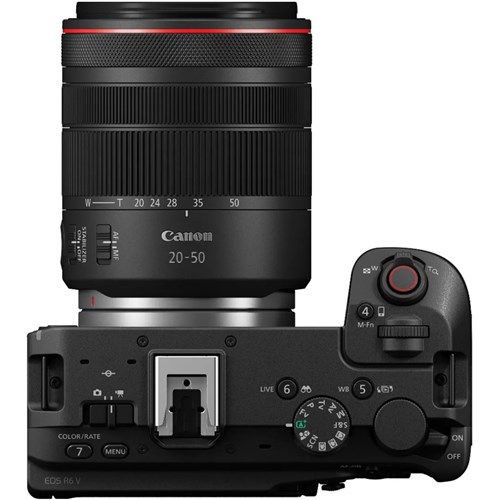Canon EOS R6 V Camera with RF 20-50mm f/4L IS USM PZ Limited Edition with Rode Wireless GO (Gen 3)_2 - Theodist
