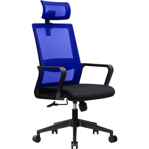 High Back EZ Mesh Office Chair 595Wx590Dx1055H_3 - Theodist