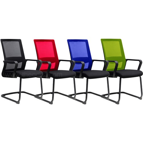 Modern EZ Mesh Visitor Chair 595Wx580Dx960H - Theodist