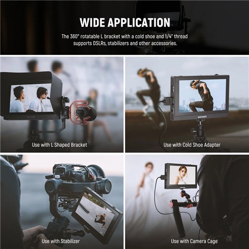 Neewer F500 5.5" Camera Monitor Kit Touch Screen with F550 LI-ION Battery_7 - Theodist