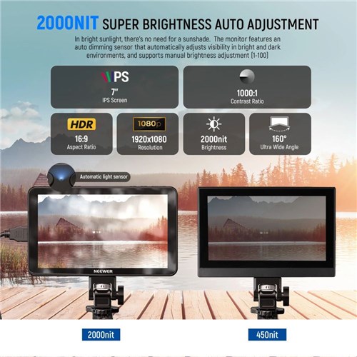 Neewer F700 7” Touch Screen Monitor Kit_1 - Theodist