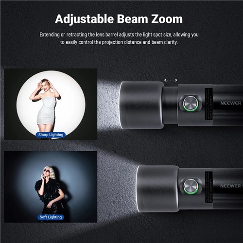 Neewer Basics FL10 10W LED Photography Flashlight_4 - Theodist