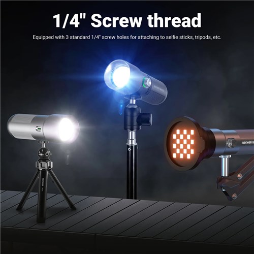 Neewer Basics FL10 10W LED Photography Flashlight_6 - Theodist
