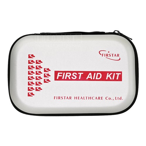 Firstar First Aid Kit in Zippered Case 42 Pcs, Grey_1 - Theodist