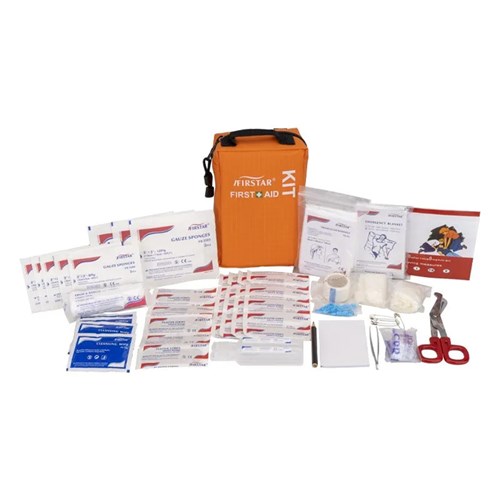 Firstar FS9021 First Aid Kit Portable 69 Pcs. Office/Sports, Orange_2 - Theodist