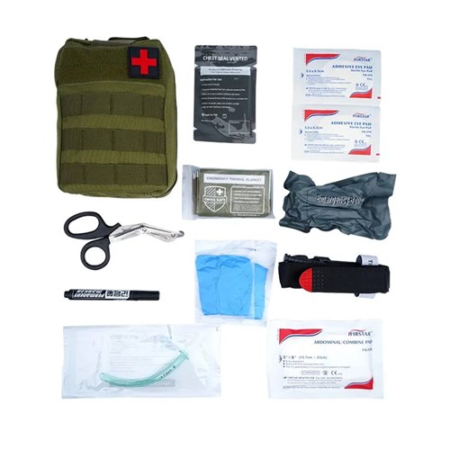 Firstar Combat First Aid Kit 13 Pcs Chest Seal_4 - Theodist