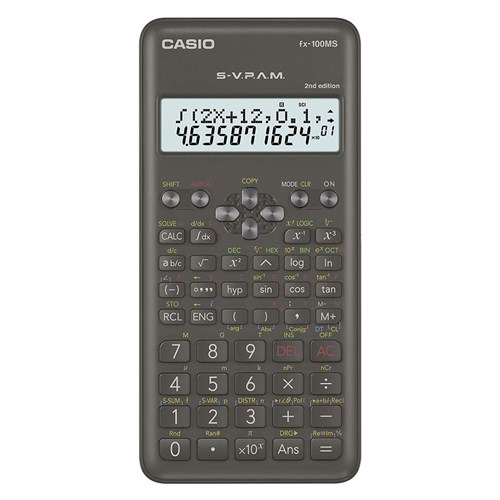Casio fx-100MS 2nd Edition 10 Digit Scientific Calculator - Theodist
