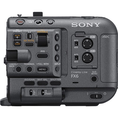 Sony FX6 Full Frame E-Mount Cinema Camera (Body Only)_6 - Theodist