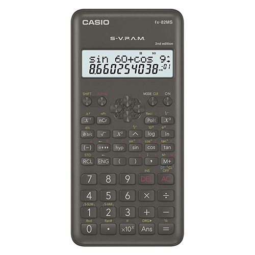 Casio fx-82MS 2nd Edition 10 Digits Scientific Calculator - Theodist