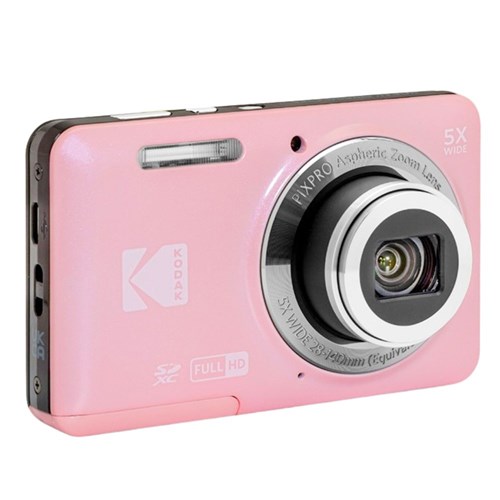 Kodak FZ55 Friendly Zoom Camera, Pink - Theodist