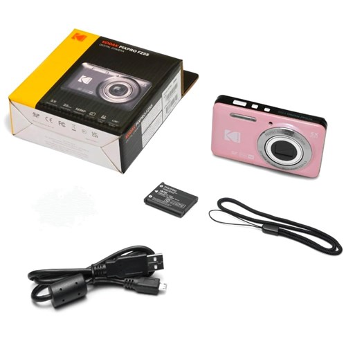 Kodak FZ55 Friendly Zoom Camera, Pink_2 - Theodist
