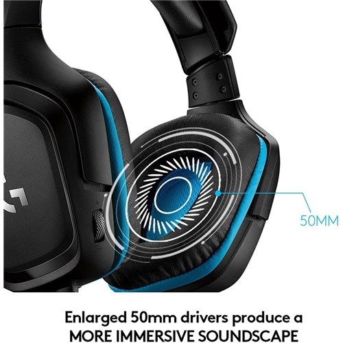 Logitech G432 Gaming Headset Lightspeed 981-000824_1 - Theodist