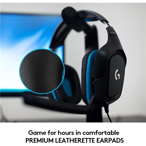 Logitech G432 Gaming Headset Lightspeed 981-000824_2 - Theodist