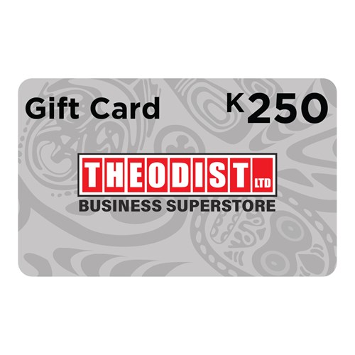 Theodist K250 Gift Card Valid 6 Months After Purchase - Theodist