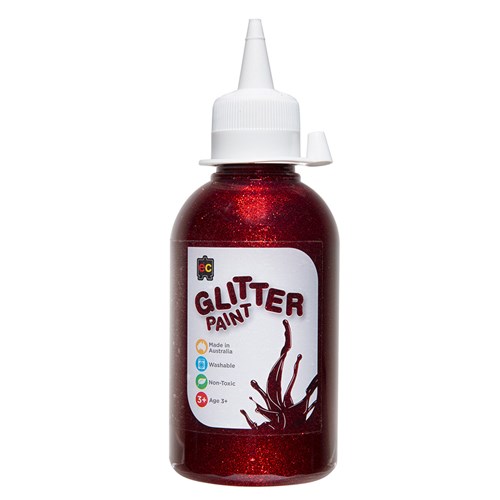 Educational Colours Glitter Paint 250mL_6 - Theodist