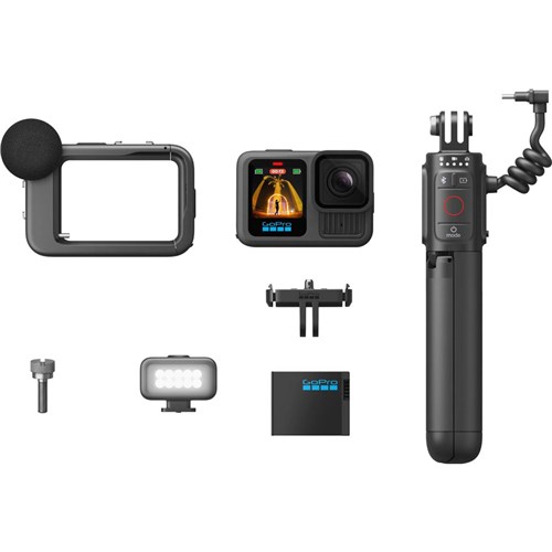 GoPro Hero 13 5.3K HyperSmooth 6.0 Action Camera Creator Edition Black CHDFB-131-AS_4 - Theodist