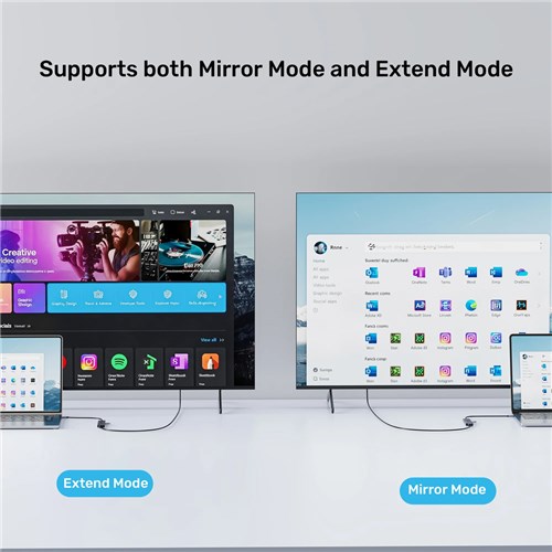 Unitek H1124AGY01 7-in-1 USB-C Hub, 5Gbps, 4K@60Hz, PD100W, SD, Micro SD Card Reader_8 - Theodist
