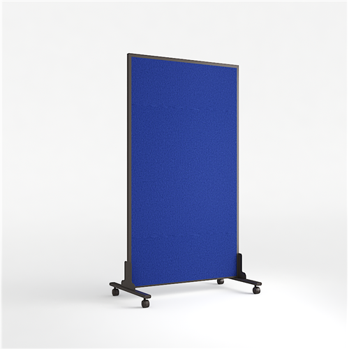 Partition Movable Fabric/HPL H3MPAR 1016x1854x32mm_BLU - Theodist