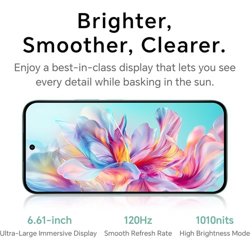 Honor X6C Mobile Phone Midnight Black, Moonlight White & Ocean Cyan_7 - Theodist