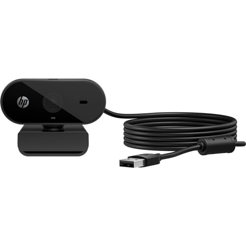 HP 320 FDH Wired USB-A Webcam Black 53X26AA - Theodist