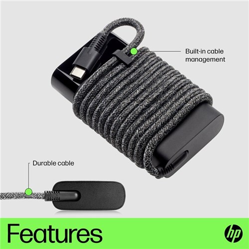 Charger for Laptop HP 65W USB-C 671R2AA_4 - Theodist