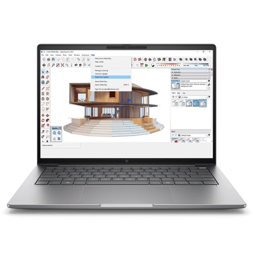 HP ZBook 8 G1i 14” Laptop, U7- 255H, Touch WUXGA, 16GB, 512GB, Win11 Pro, BV8C0PT BNDLED - Theodist