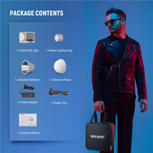 Neewer HS60C Handheld RGB Video LighT (AU)_8 - Theodist