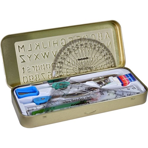 Matador HW-201 Math Set 10 Items - Theodist