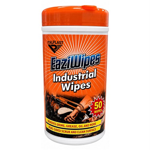 Italplast I465 EaziWipes Industrial Wipes 50 Wipes - Theodist