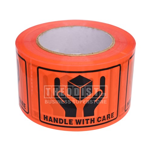 Italplast 1489 Handle With Care Label Tape 72x100mm 660pcs - Theodist