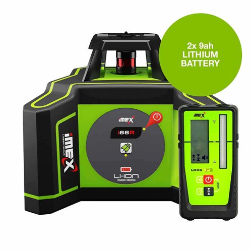 Imex I66R Rotary Laser Red Beam LRX - Theodist