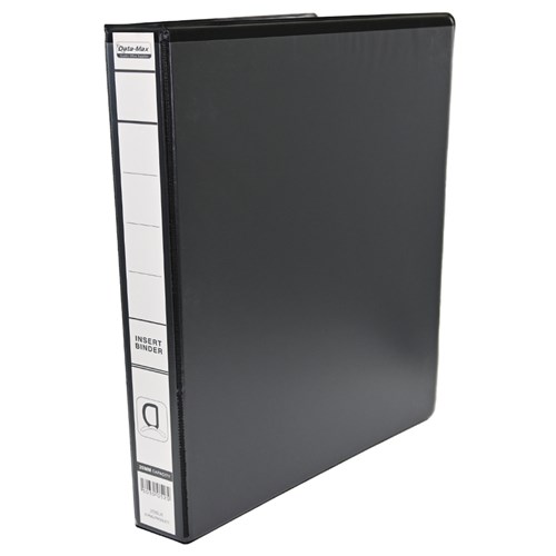 DataMax INB252 Insert Binder 2 D Rings Spine 25mm_BLK - Theodist