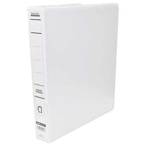 DataMax INB252 Insert Binder 2 D Rings Spine 25mm_WHT - Theodist