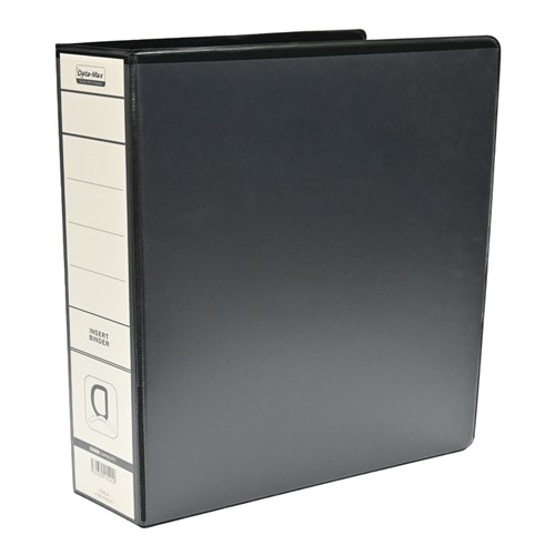 DataMax INB502 Insert Binder 2 D Rings Spine 50mm_BLK - Theodist