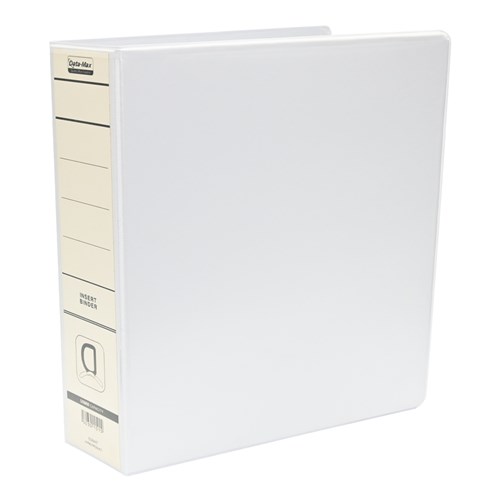 DataMax INB502 Insert Binder 2 D Rings Spine 50mm_WHT - Theodist