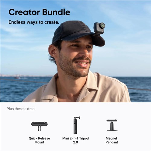 Insta360 Go Ultra Action Camera Creator Bundle Version Black INSTAGOULTRAC-B_4 - Theodist