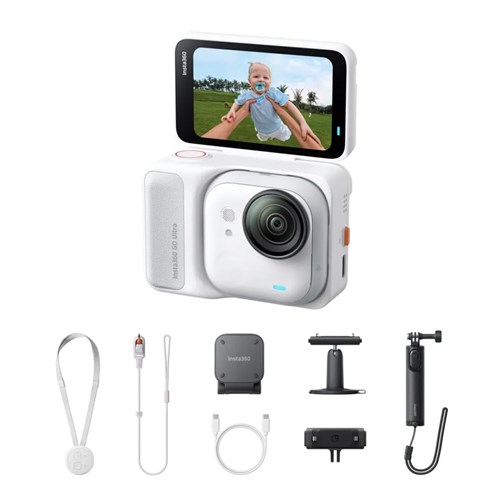 Insta360 Go Ultra Action Camera Creator Bundle Version, White INSTAGOULTRAC-W - Theodist