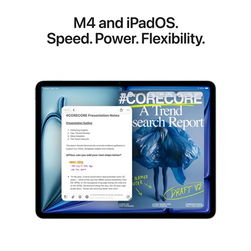 Apple iPad Air M4 11" Tablet, WiFi, 256GB, 8C/9G Core, Space Gray, MH354X/A_2 - Theodist