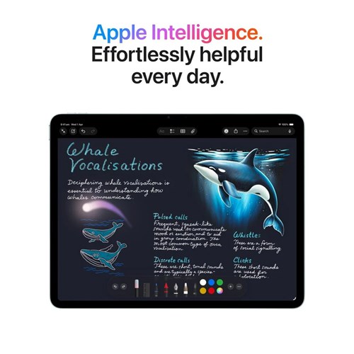 Apple iPad Air 13" Tablet M4, WiFi, 256GB, Space Grey, MH5U4X/A_3 - Theodist