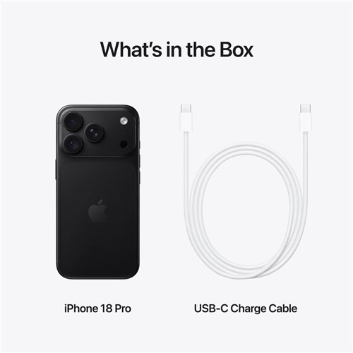 Apple iPhone 18 Pro 256GB Black MJRP4X/A_7 - Theodist
