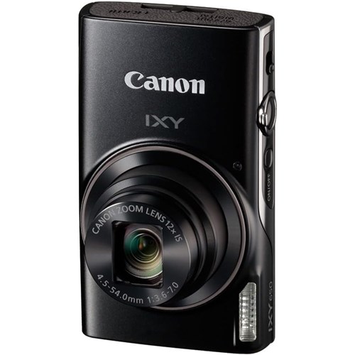Canon IXY 650, 20.2MP 12x Optical Zoom WiFi Digital Camera Black_1 - Theodist