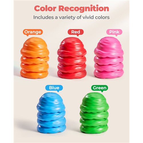 JoyCat Counters Ice Cream Cones 65 Pcs 1+_3 - Theodist