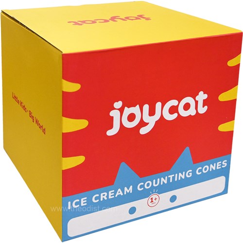 JoyCat Counters Ice Cream Cones 65 Pcs 1+_4 - Theodist