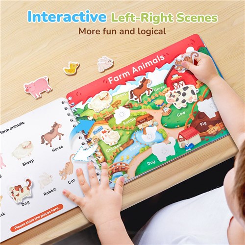 JoyCat Busy Book for Preschool Montessori Method_1 - Theodist