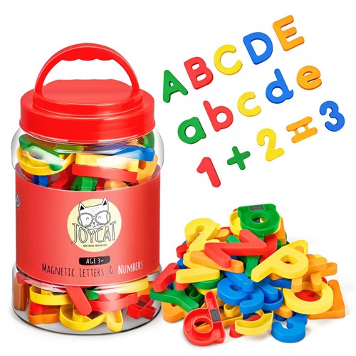 JoyCat Magnetic Letters & Numbers Set 78 Pcs - Theodist