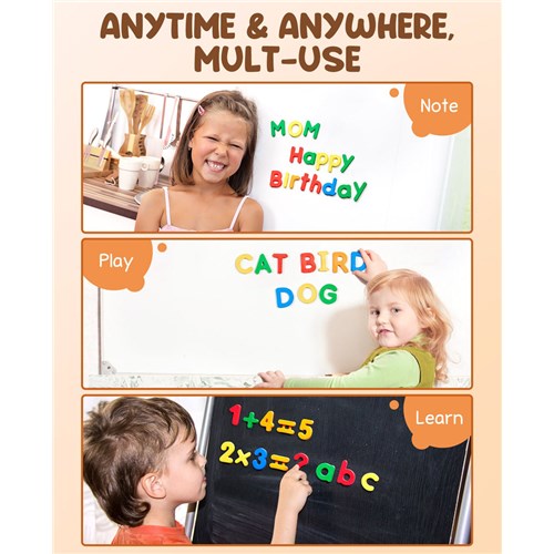 JoyCat Magnetic Letters & Numbers Set 78 Pcs_2 - Theodist