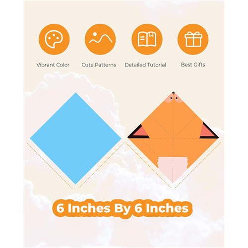 JoyCat Origami Paper Colorful Kit 360 Sheets 80 Projects_2 - Theodist